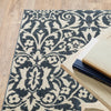 Oriental Weavers Fiona 5501B Blue/ Ivory Area Rug Corner Image