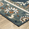 Oriental Weavers Fiona 5570X Blue/ Beige Area Rug Corner Image