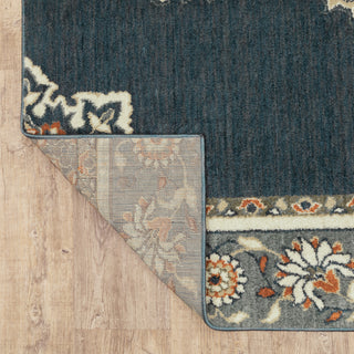 Oriental Weavers Fiona 5570X Blue/ Beige Area Rug Backing Image