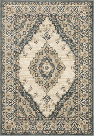 Oriental Weavers Fiona 8020W Beige/ Blue Area Rug Main Image 