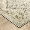 Oriental Weavers Florence 270H6 Ivory/ Grey Area Rug Corner Image
