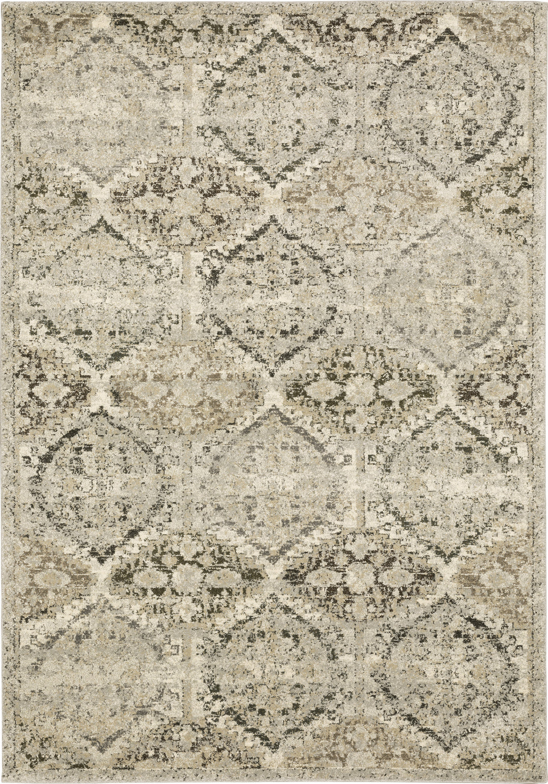 Oriental Weavers Florence 1002E Grey/ Beige Area Rug – Incredible Rugs ...