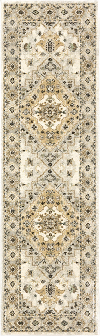 Oriental Weavers Florence 4332X Beige/ Grey Area Rug Runner Image