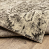 Oriental Weavers Florence 4333W Charcoal/ Ivory Area Rug Backing Image