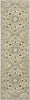 Oriental Weavers Florence 4334E Green/ Ivory Area Rug Runner Image