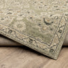 Oriental Weavers Florence 4334E Green/ Ivory Area Rug Backing Image
