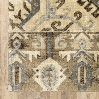 Oriental Weavers Florence 5090D Beige/ Gold Area Rug Corner Image