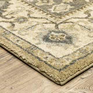 Oriental Weavers Florence 661I6 Beige/ Grey Area Rug Corner Image