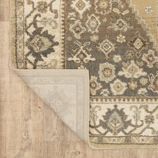 Oriental Weavers Florence 661I6 Beige/ Grey Area Rug Backing Image