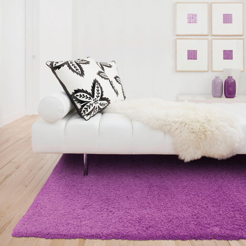 Pantone Universe Focus 4849L Purple/ Purple Area Rug main image