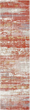 Oriental Weavers Formations 70004 Pink Red Area Rug Runner Image