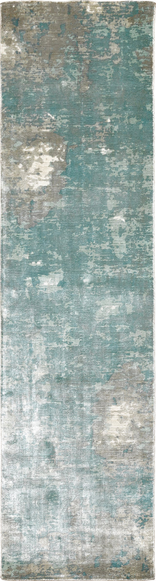 Oriental Weavers Formations 70005 Blue Grey Area Rug Runner Image