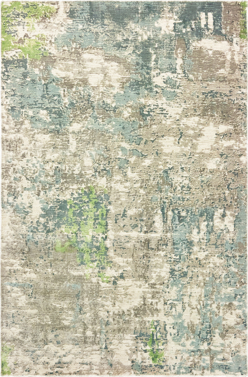 Oriental Weavers Formations 70007 Blue Green Area Rug main image featured