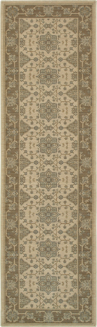 Oriental Weavers Foundry 1542M Beige/ Sand Area Rug Runner