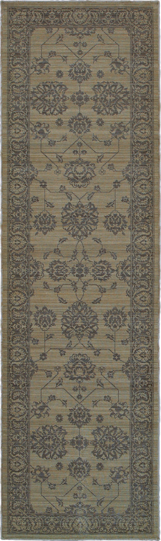 Oriental Weavers Foundry 4924E Grey/ Grey Area Rug Runner