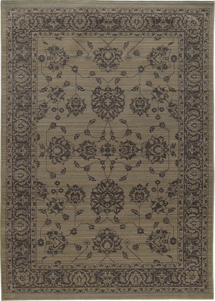 Oriental Weavers Foundry 4924E Grey/ Grey Area Rug main image