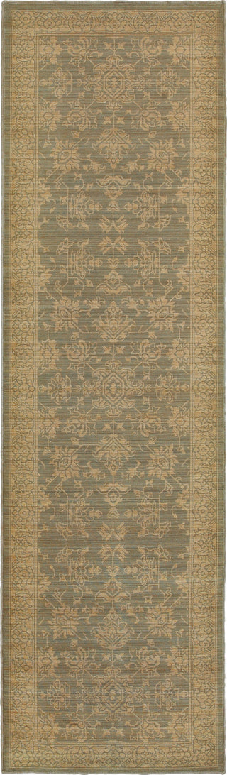 Oriental Weavers Foundry 597Y5 Blue/ Beige Area Rug Runner