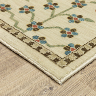 Oriental Weavers Francesca FR02M Ivory/Multi Area Rug Corner Image