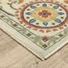 Oriental Weavers Francesca FR07A Ivory/Multi Area Rug Corner Image