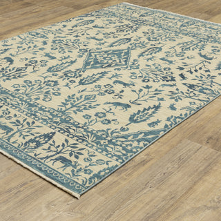 Oriental Weavers Francesca FR08H Blue/Ivory Area Rug Alternate Image