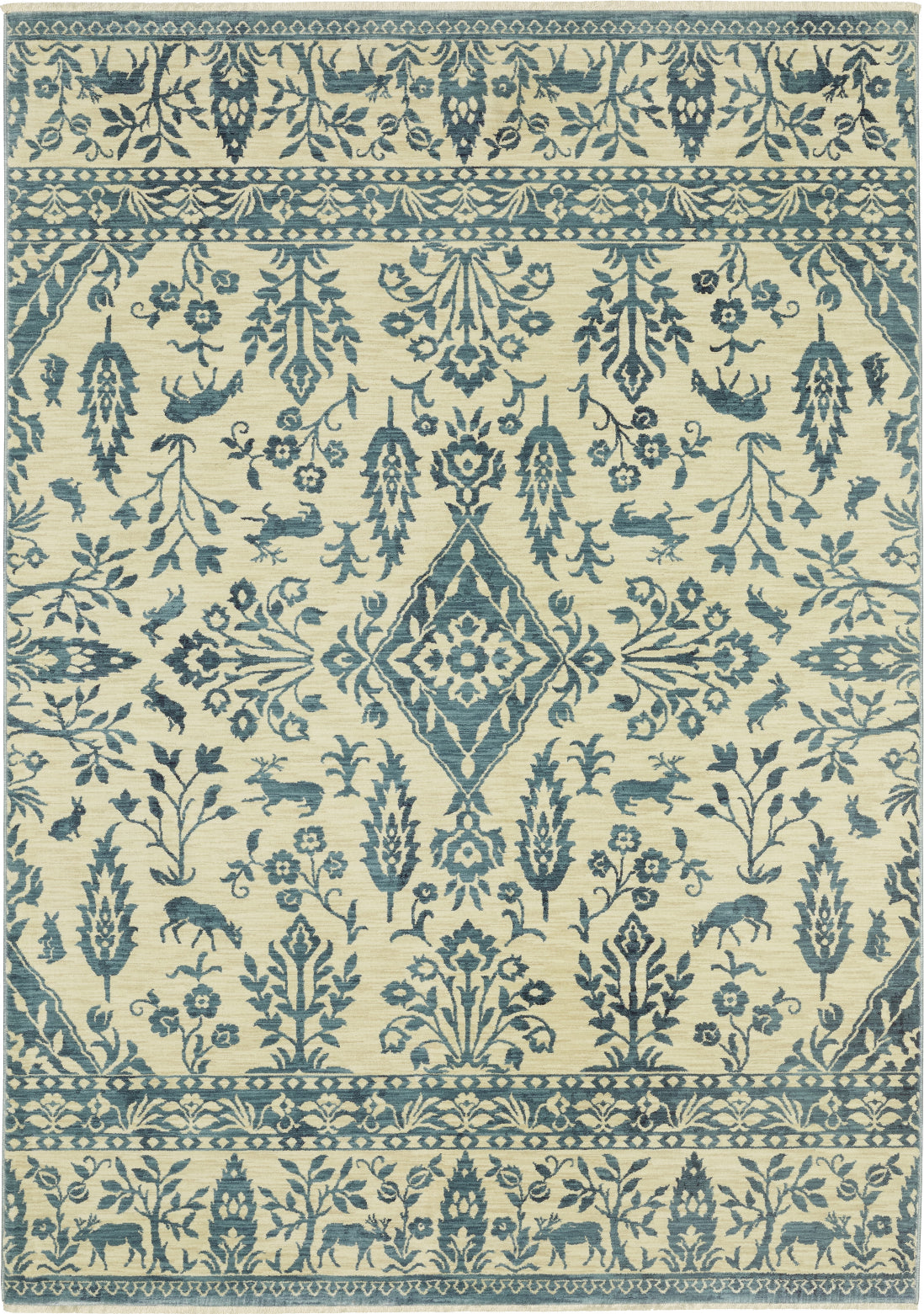 Oriental Weavers Francesca FR08H Blue/Ivory Area Rug main image