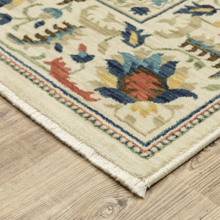 Oriental Weavers Francesca FR10A Ivory/Multi Area Rug Corner Image