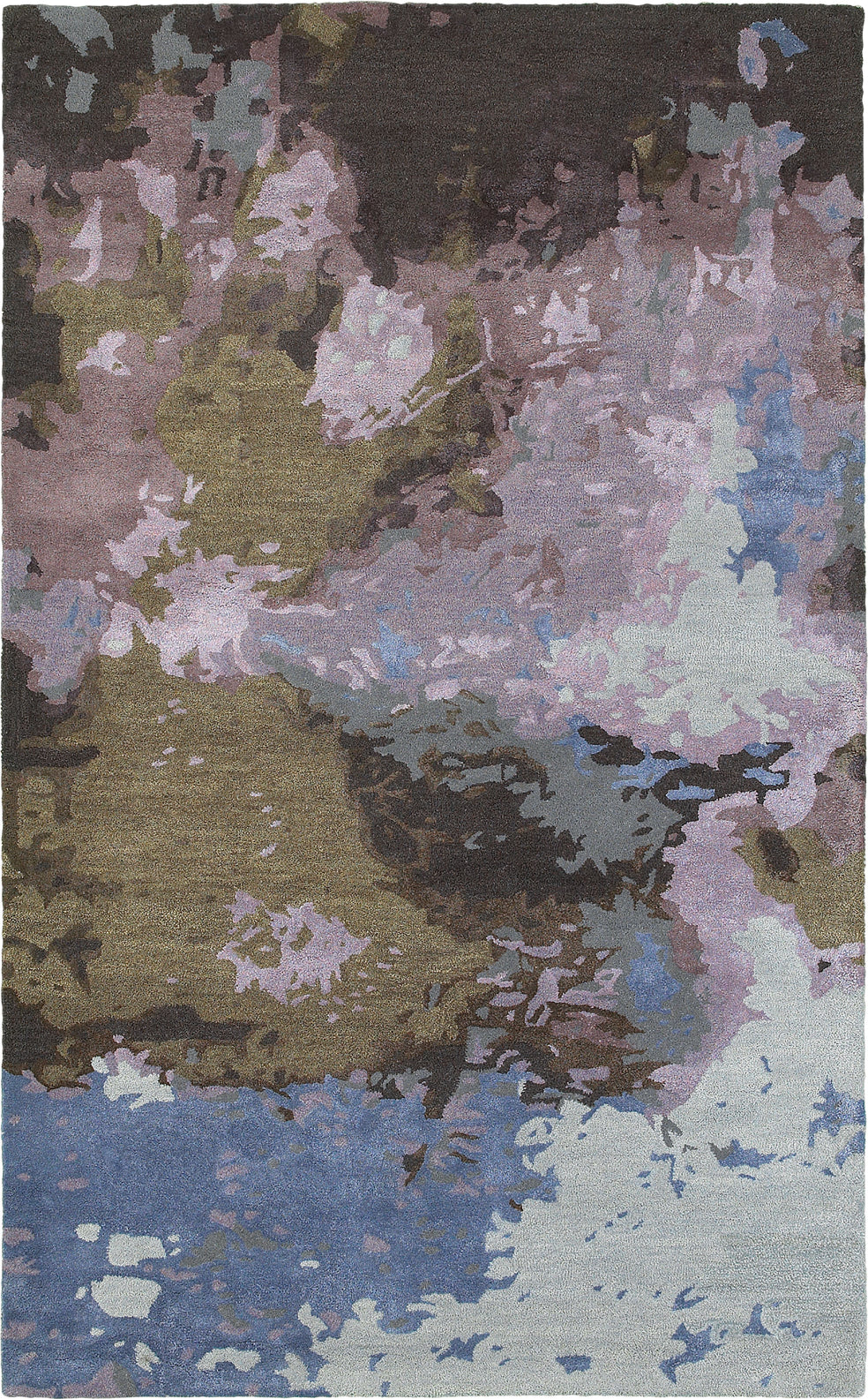 Oriental Weavers Galaxy 21901 Blue/ Purple Area Rug main image featured