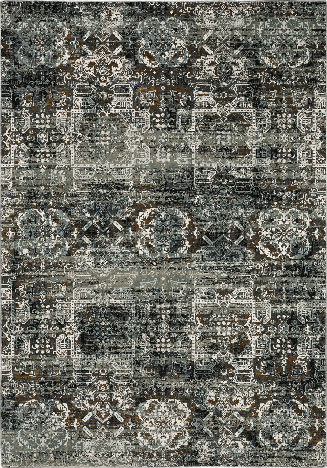 Oriental Weavers Gemini 2060V Charcoal/Multi Area Rug main image