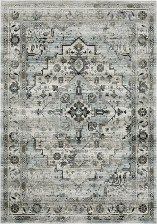 Oriental Weavers Gemini 020Z2 Grey/Blue Area Rug main image