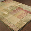 Oriental Weavers Generations 1527X Green/Beige Area Rug Closeup