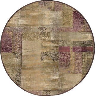 Oriental Weavers Generations 1527X Green/Beige Area Rug Round