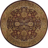 Oriental Weavers Generations 1732M Purple/Gold Area Rug Round