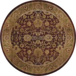 Oriental Weavers Generations 1732M Purple/Gold Area Rug Round