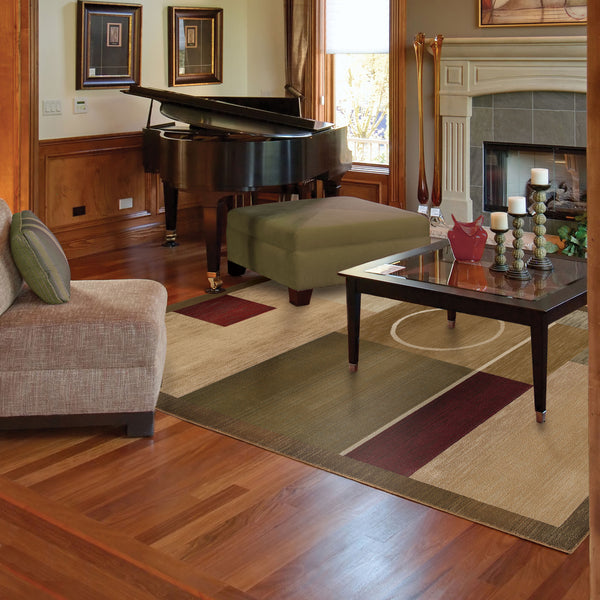 Oriental Weavers Generations 1987G Green/Brown Area Rug Incredible