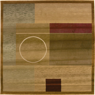 Oriental Weavers Generations 1987G Green/Brown Area Rug Square Image