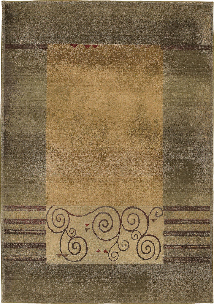 Oriental Weavers Generations 213F1 Green/Beige Area Rug main image