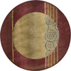 Oriental Weavers Generations 213R1 Red/Beige Area Rug Round