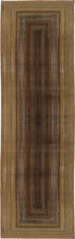 Oriental Weavers Generations 281J2 Beige/Green Area Rug Runner