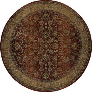 Oriental Weavers Generations 3434R Red/Beige Area Rug Round