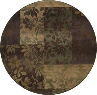 Oriental Weavers Generations 8006A Purple/Green Area Rug 6' Round