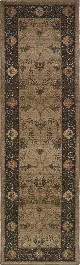 Oriental Weavers Genesis 112M1 Beige/Brown Area Rug Runner Image