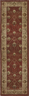 Oriental Weavers Genesis 112P1 Red/Beige Area Rug Runner Image