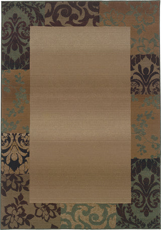 Oriental Weavers Genesis 2060Y Beige/Green Area Rug main image