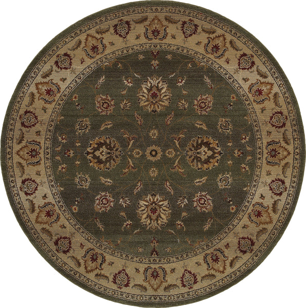 Oriental Weavers Genesis 034F1 Green/Beige Area Rug – Incredible Rugs ...