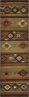 Oriental Weavers Genesis 090J1 Beige/Green Area Rug Runner Image