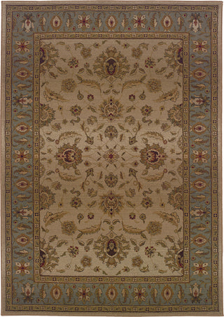 Oriental Weavers Genesis 952W1 Beige/Blue Area Rug main image