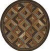 Oriental Weavers Genesis 956Q1 Brown/Beige Area Rug 6' Round