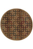 Oriental Weavers Genesis 096J1 Beige/Brown Area Rug 6' Round