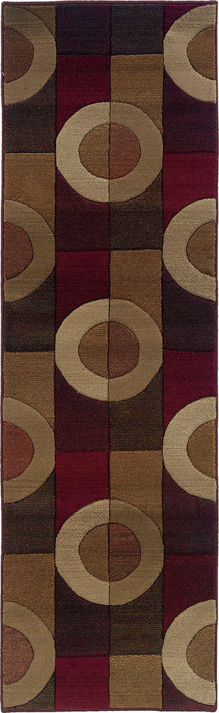 Oriental Weavers Genesis 097R1 Brown/Beige Area Rug Runner