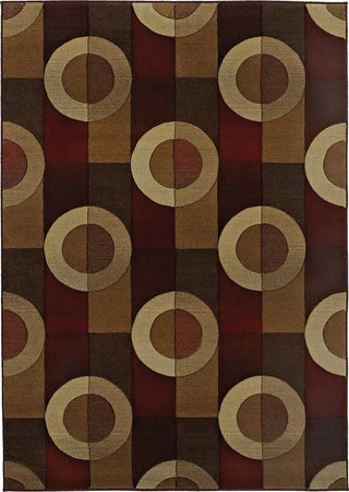 Oriental Weavers Genesis 097R1 Brown/Beige Area Rug main image